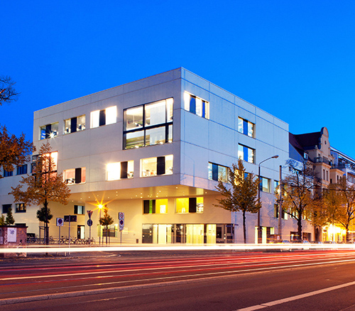Hochschulbibliothek Außenansicht Hochschulbibliothek